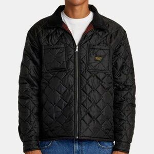 RARE RVCA Dayshift Reversible Jacket MENS SIZE XL QUILTED NEW FLANNEL NWT BLACK